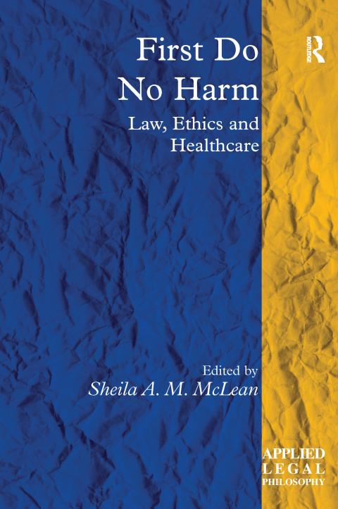 Cover image for book First Do No Harm
