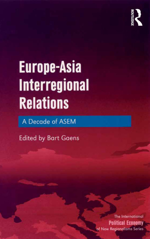 Cover image for book Europe-Asia Interregional Relations