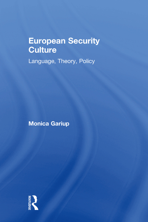 Cover image for book European Security Culture