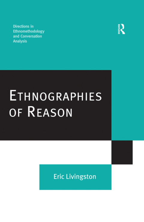 Cover image for book Ethnographies of Reason