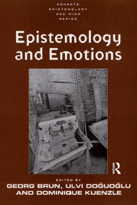 Cover image for book Epistemology and Emotions