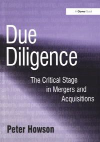 Due Diligence 1st edition | 9780566085246, 9781317147572 | VitalSource