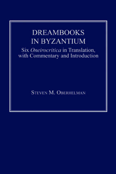 Cover image for book Dreambooks in Byzantium