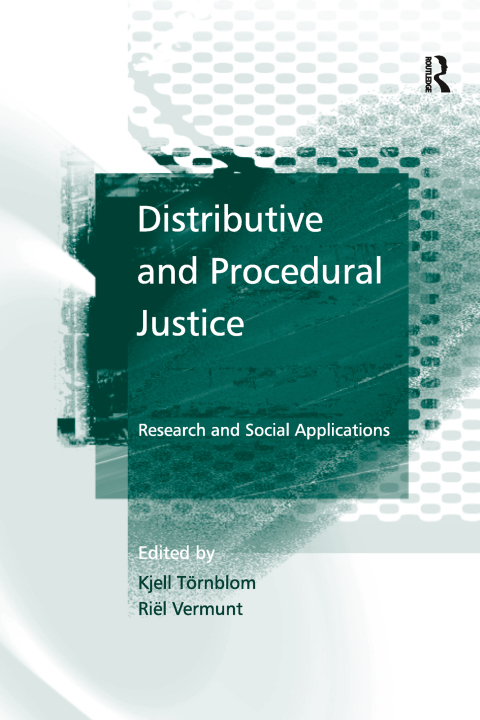 Cover image for book Distributive and Procedural Justice
