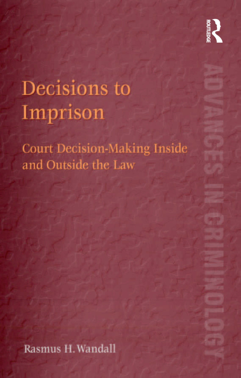 Cover image for book Decisions to Imprison