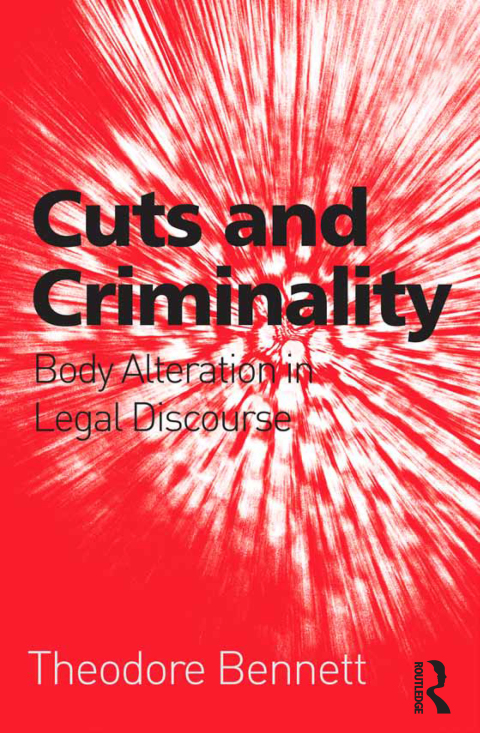 Cover image for book Cuts and Criminality