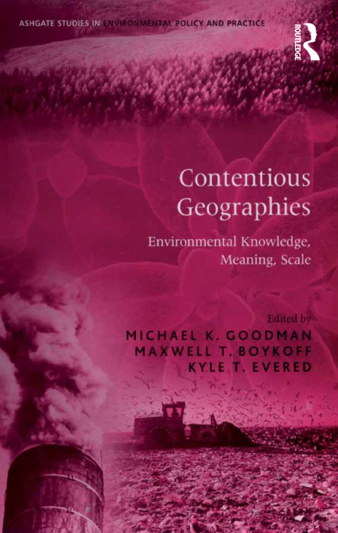 Cover image for book Contentious Geographies