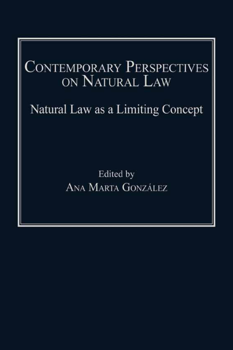 Cover image for book Contemporary Perspectives on Natural Law