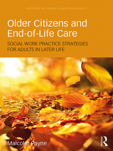 Cover image for book Older Citizens and End-of-Life Care