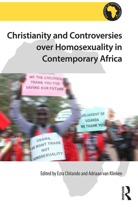 Cover image for book Christianity and Controversies over Homosexuality in Contemporary Africa