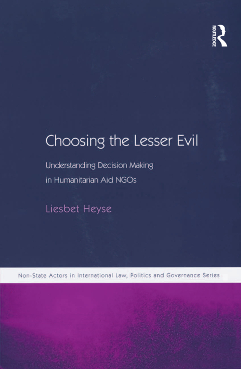 Cover image for book Choosing the Lesser Evil
