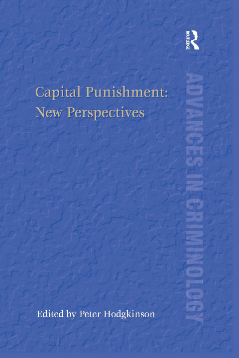 Cover image for book Capital Punishment: New Perspectives