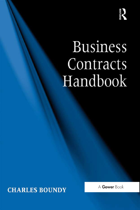 Cover image for book Business Contracts Handbook