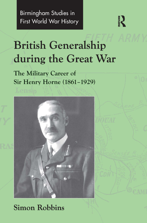 Cover image for book British Generalship during the Great War