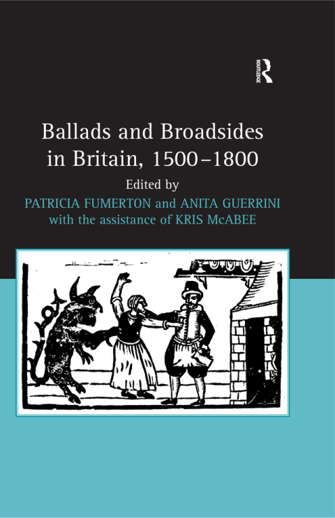 Cover image for book Ballads and Broadsides in Britain, 1500-1800