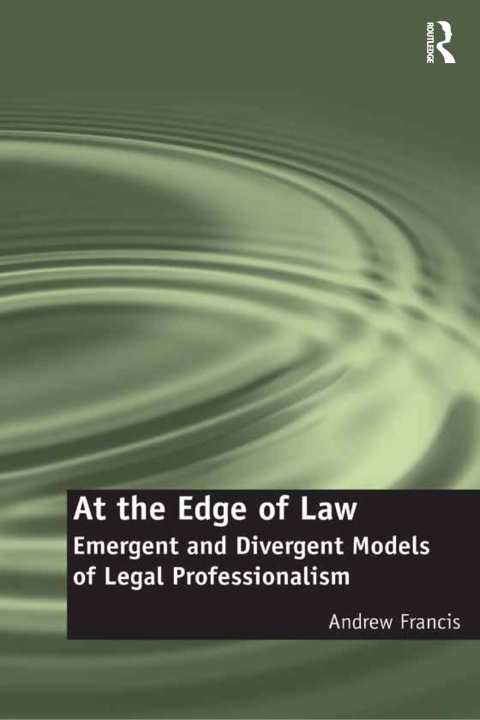 Cover image for book At the Edge of Law