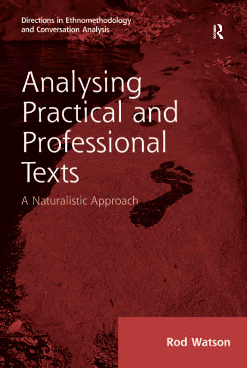 Cover image for book Analysing Practical and Professional Texts
