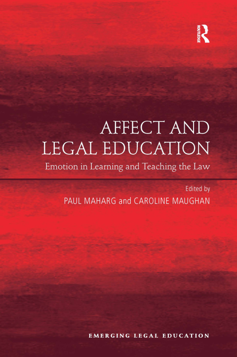 Cover image for book Affect and Legal Education