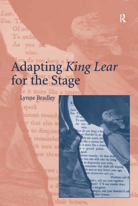 Cover image for book Adapting King Lear for the Stage