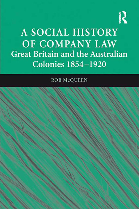Cover image for book A Social History of Company Law