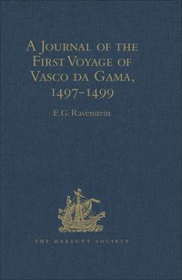 Cover image: A Journal of the First Voyage of Vasco da Gama, 1497-1499 1st edition 9781409413660