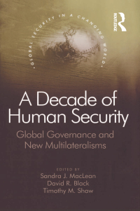 Titelbild: A Decade of Human Security 1st edition 9780754647737