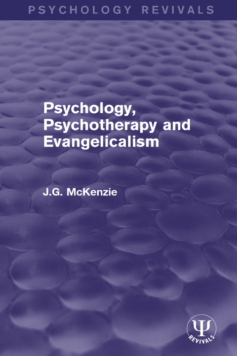 Cover image for book Psychology, Psychotherapy and Evangelicalism