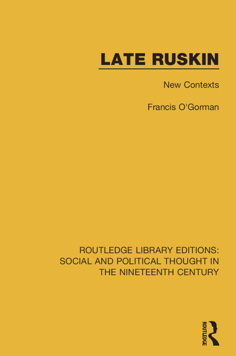 Cover image for book Late Ruskin
