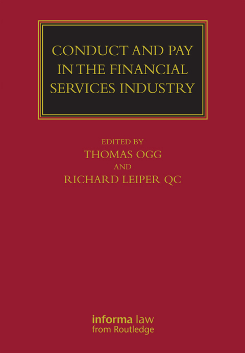 Cover image for book Conduct and Pay in the Financial Services Industry