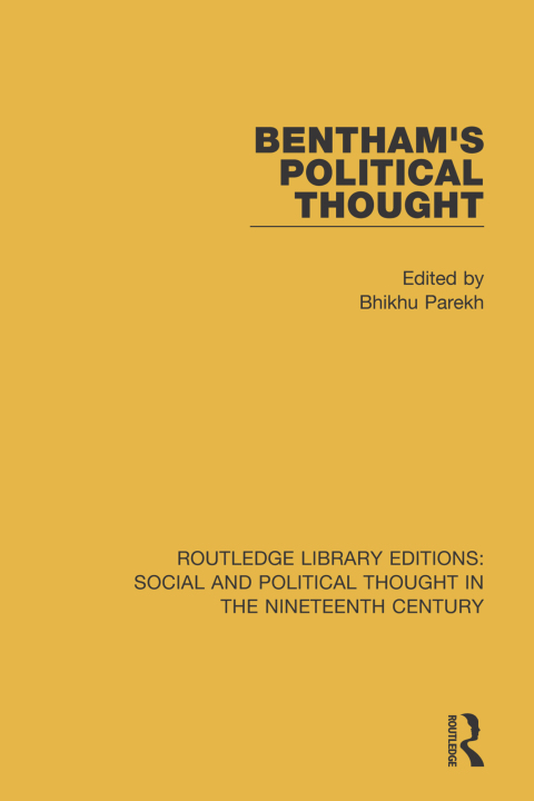 Cover image for book Bentham's Political Thought