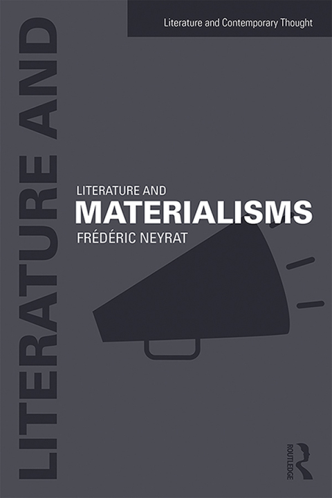 Cover image for book Literature and Materialisms