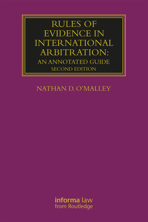 Cover image for book Rules of Evidence in International Arbitration
