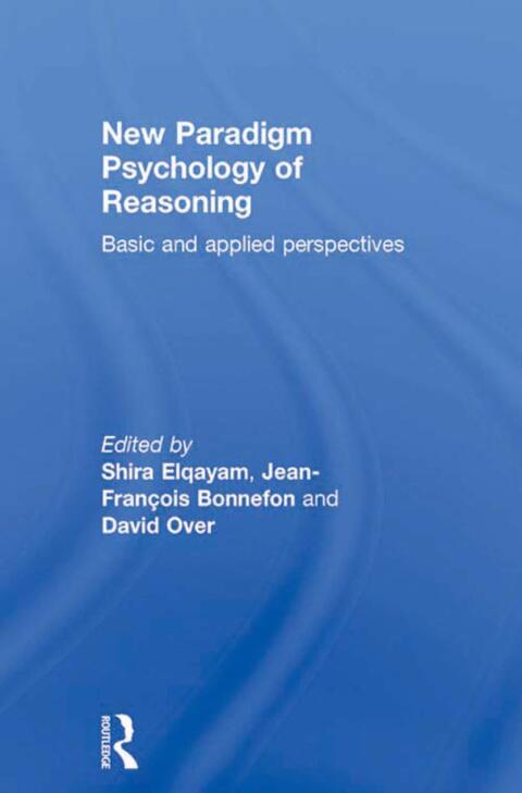 Cover image for book New Paradigm Psychology of Reasoning