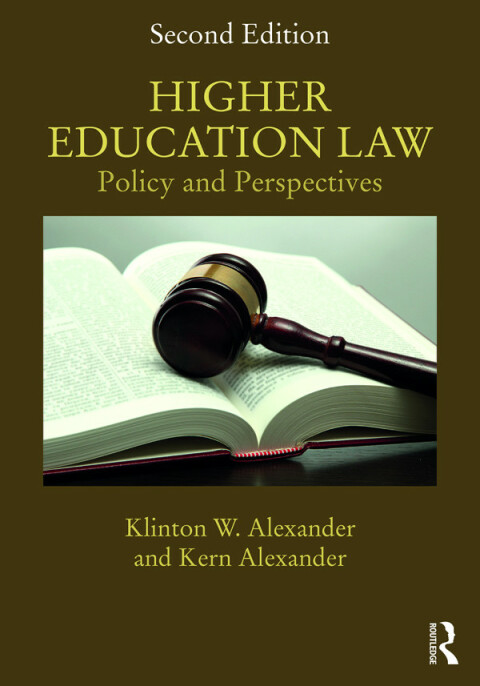 Cover image for book Higher Education Law
