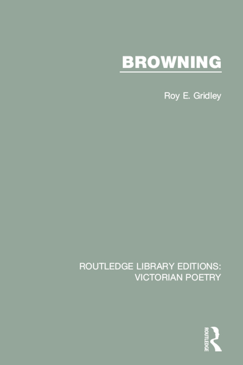 Cover image for book Browning