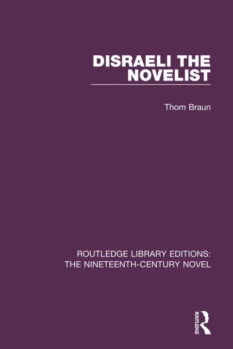 Cover image for book Disraeli the Novelist