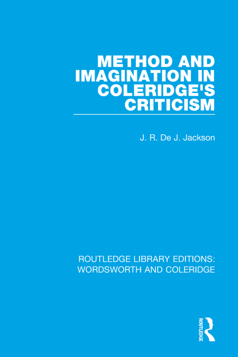 Cover image for book Method and Imagination in Coleridge's Criticism