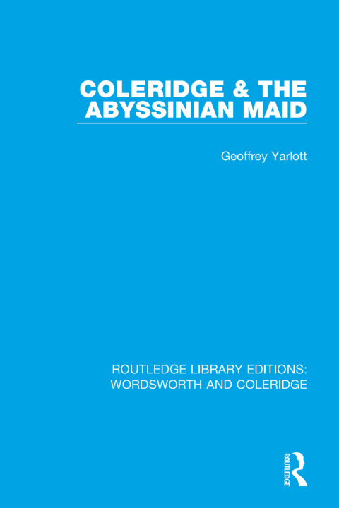 Cover image for book Coleridge and the Abyssinian Maid
