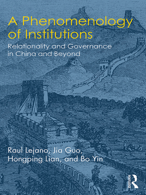 Cover image for book A Phenomenology of Institutions