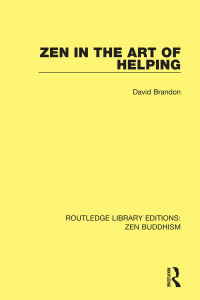 Cover image: Zen in the Art of Helping 1st edition 9781138666573