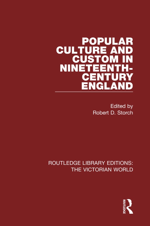 Cover image for book Popular Culture and Custom in Nineteenth-Century England