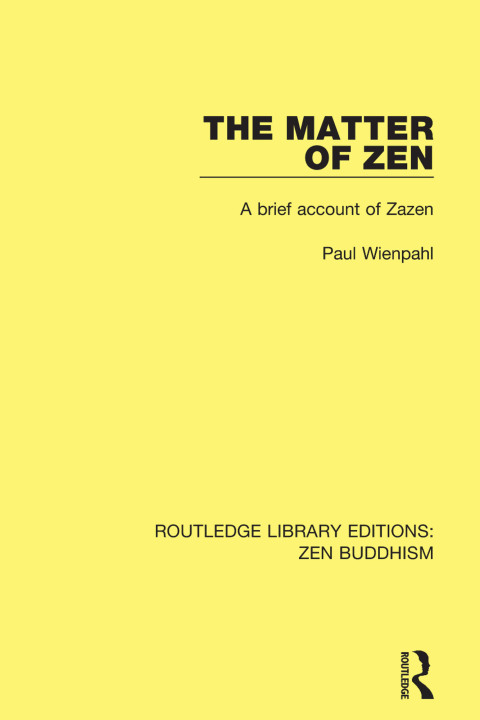 Cover image for book The Matter of Zen