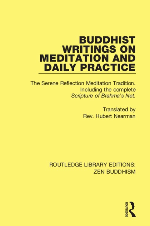 Cover image for book Buddhist Writings on Meditation and Daily Practice