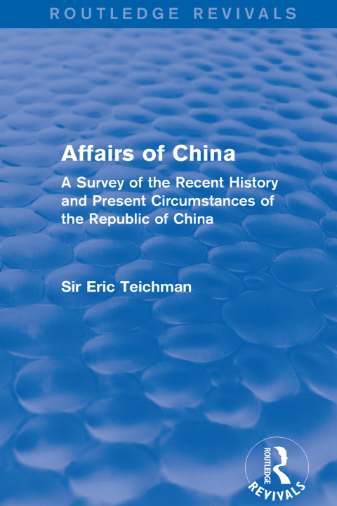 Cover image for book Affairs of China