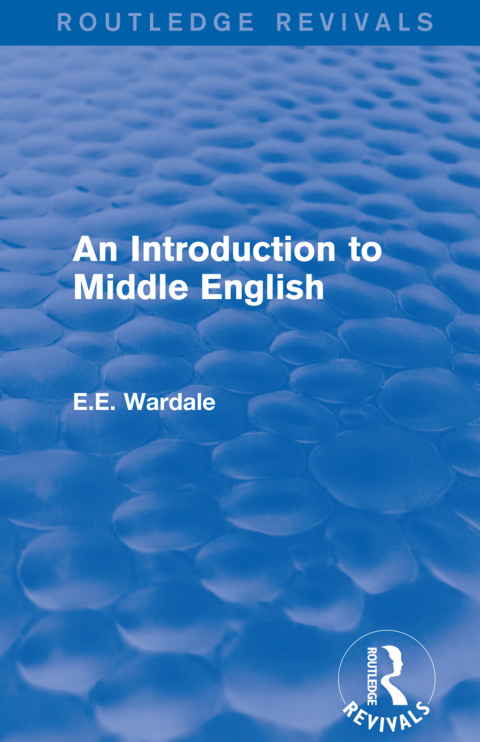 Cover image for book An Introduction to Middle English