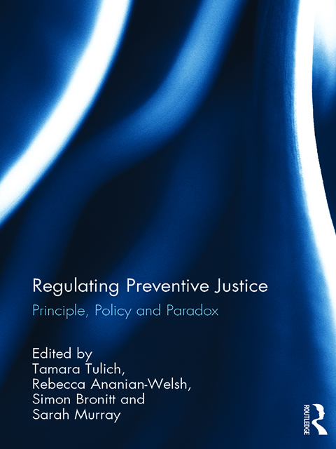 Cover image for book Regulating Preventive Justice