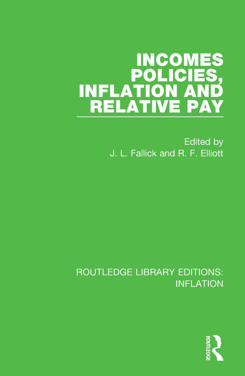 Cover image for book Incomes Policies, Inflation and Relative Pay