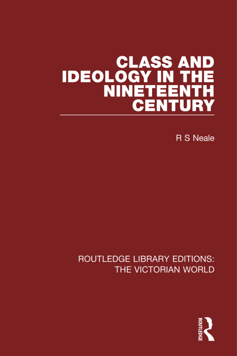 Cover image for book Class and Ideology in the Nineteenth Century