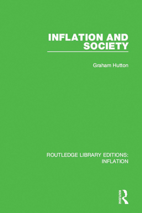 Cover image for book Inflation and Society