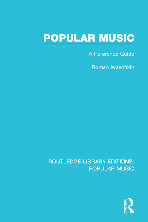Cover image for book Popular Music